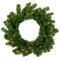 Northlight Pre-Lit Deluxe Dorchester Pine Artificial Christmas Wreath - 18" - Clear Lights